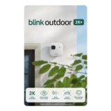 Blink Outdoor Camera 2K Add-On, White – Sync Module Not Included