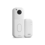 Blink Video Doorbell System, Head-to-toe HD view, 2 year battery life, IP65, Works with Alexa, Sync Module Core included, White – with Prime