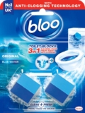 Bloo 3in1 in-Cistern Toilet Blocks Original 50g Limescale Remover Cistern, Foaming Action and Fresheners – Sold & Shipped by Morrisons