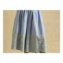 Blue Broderie Cropped Wide Leg Culottes