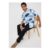 Blue Brush Stroke Short Sleeve Shirt