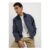 Blue Canvas Chore Jacket Bone