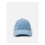 Blue Corduroy Cap Hat with Heart Motif