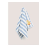 Blue Duck Embroidered Jacquard Hand Towel
