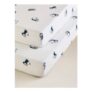 Blue Puffin Cotton Jersey Cot Bed Fitted Sheets – Set of 2