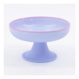 Blue Raised Dessert Bowl