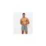 Blue Regular Diamond Tile Print Swim Shorts