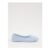 Blue Textured Ballet Full Back Slippers