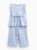 Blue Textured Frill Detail Top & Trousers Set – Size 1-7 Years – Free C&C