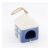 Blue Textured Roof Hanging Birdhouse