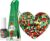 Bluesky Christmas Kids Nail Varnish Bauble Mischievous Elf, Green Multicolour Glitter. Easy Peel-off, Non-Toxic, Water- based, Odour-free Nail Polish for Kids, 5ml