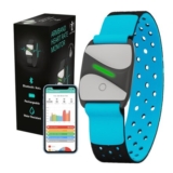 Bluetooth Armband Heart Rate Monitor, ANT, Peloton/Wahoo/Polar/Zwift, Vortec