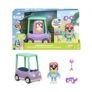 Bluey Chat Mates Figure & Vehicle – Grannies Car with Janet