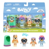 Bluey Figure 4-Pack Here Come The Grannies, Episode-Themed Toys
