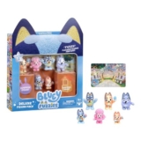 Bluey Fuzzies Deluxe 8-Figure Pack with 2 Surprises