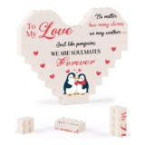 Blumuze Anniversary I Love You Building Block Plaque Gifts