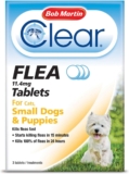 Bob Martin Clear Flea Tablets for Small Dogs and Puppies