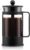 Bodum French Press Kenya – 1L / 8 Cups Manual Coffee Maker – Heat-Resistant Glass & Stainless Steel – Dishwasher Safe Cafetiere – Made in Portugal