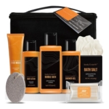 Body & Earth Men Birthday Gifts Baskets Toiletry Gift Set 8Pcs