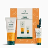Body Shop Vitamin C Cleanse & Glow Duo – Daily Glow Cleansing Polish 100ml & Glow Boosting Moisturiser 20ml