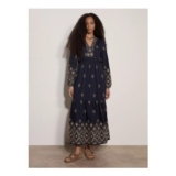 Boho Embroidered Maxi Dress
