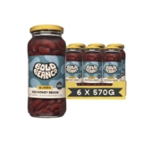 Bold Bean Queen Red Kidney Beans 6 x 570g High Protein & Fibre Ready to Eat Vegan, Gluten Free Pantry Staple
