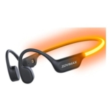 Bone Conduction Open-Ear Headphones with LED Light, IP67 Bluetooth 6.0