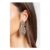 Boohoo Disc Detail Drop Earrings
