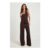 Boohoo Gold Button Wrap Front Jumpsuit