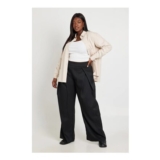 Boohoo plus Chambray Oversized Shirt