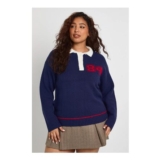 Boohoo plus Polo Knit 84 Jumper