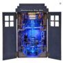 Book Nook Kit Mysterious Telephone Booth DIY Wooden Puzzle Handmade Bookshelf Dollhouse