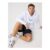 Borg Classic Print Hoodie – Brilliant White