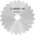 Bosch 1x PRO Wood Circular Saw Blade for Corded Hand-Held Circular Saws