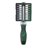 Bosch Bit Ratchet Screwdriver Set, 19-Piece