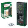 Bosch Detector Truvo 2nd gen. Easy one-Button handling, Simple Detection of Live Cables & Metal wall Scanner up to 70mm