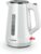 Bosch MyMoment Delight TWK1M121GB Electric Kettle with 1.7 L Capacity and Fast Boil, Integrated Limescale Filter, Cord Storage in White