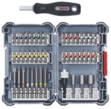 Bosch Professional 1/4 Hex Shank Mixed Screwdriver Bit Set 44 Pcs Free C&C
