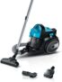 Bosch Series 2 BGS05BU2GB Bagless Cylinder Vacuum Cleaner with Mini AirTurbo Nozzle, Suitable for Hardfloor, Carpet & Car, Compact & Lightweight, 700W, 1.5L, Turquoise