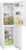 Bosch Series 2 KGN27NWEAG Fridge Freezer, NoFrost, MultiAirflow, White 183×55 fridge freezer, vegetable drawer, LED light, bottle rack, 4 freezer drawers Integrated vertical handles, 50/50 split