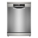 Bosch Series 6 SMS6TCI02G Full Size Dishwasher – Brushed Steel – a Rated