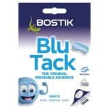 Bostik Blu Tack Blue or White – Multipurpose Reusable Adhesive – Clean, Safe & Easy to Use – Non-Toxic £0.95 Max S&S Save extra 5% on 4