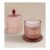 Botanical Tropical Bloom Swirl Cloche Candle