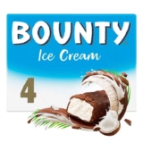 Bounty Ice Cream Bars 4 X 50.1Ml – Clubcard Price