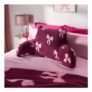 Bows Cuddle Cushion Soft Fleece Reading Pillow