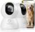 BoyKeep 2K Surveillance Cameras for Home Security, 2-Pack Indoor Camera with Night Vision, Pet Camera Indoor with App, Motion Detection, 2-Way Audio, Cloud/SD Card Storage, Compatible with Alexa