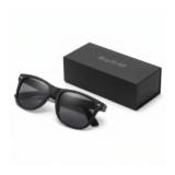 Boyfield Black Square UV400 Sunglasses for Men and Women