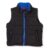 Boys Heavyweight Puffer Vest, Black, 3 Years