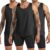 Boyzn 1,3 or5 Pack Mens Cotton Vests Tank Tops, Athletic Workout Muscle Tank Tops, Breathable Sports Gym Vests Tops for Men, Fitness Bodybuilding Sleeveless T-Shirts for Training Running Basketball