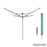 Brabantia Lift-O-Matic 50m Rotary Airer 50m With Ground Spike Cover